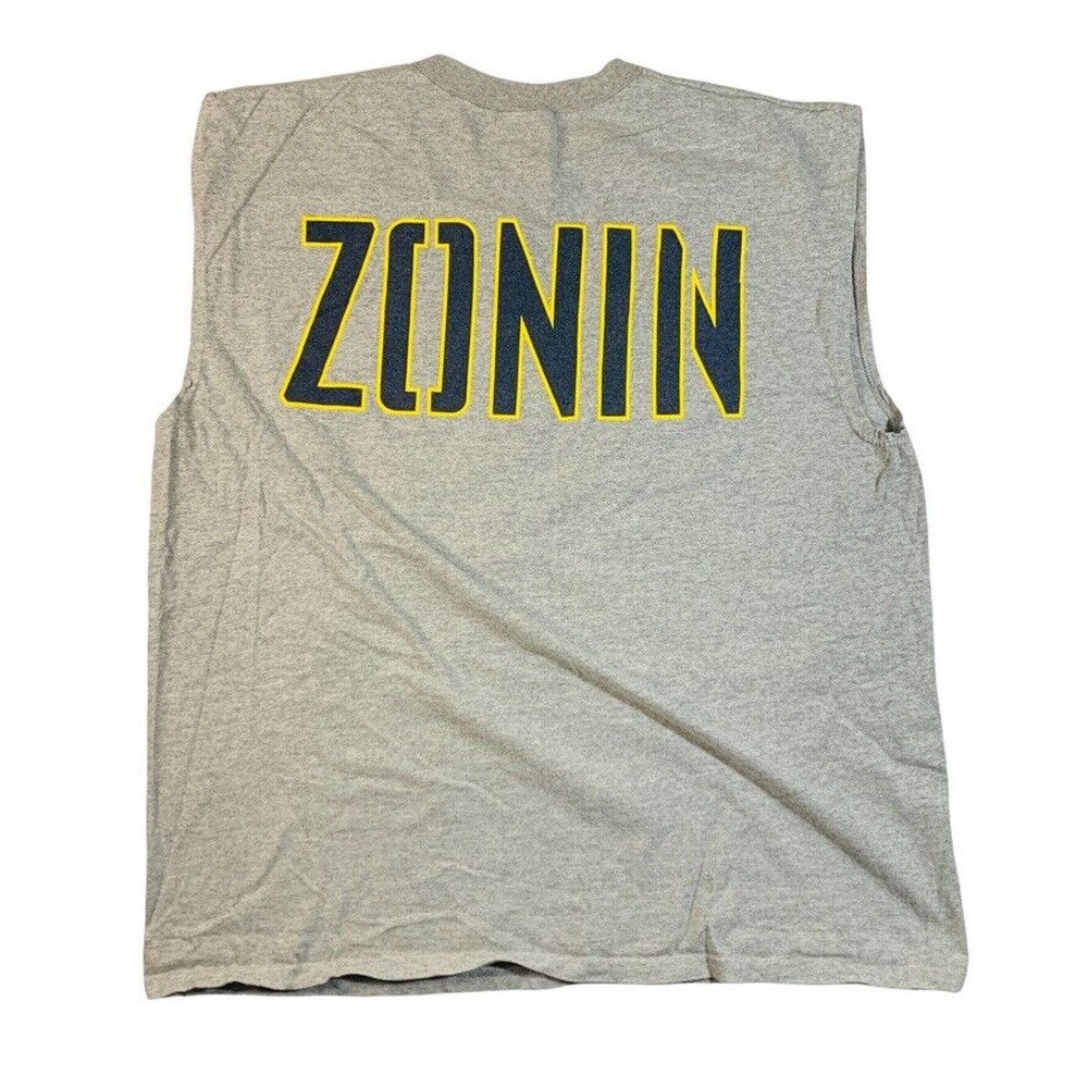 Vintage Nike Basketball "Zonin" 90s sleeveless t-shirt men's large